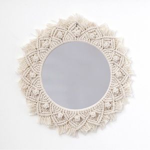 Macrame‎ mirror/wall decor